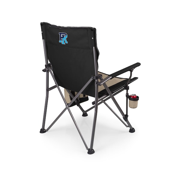 Picnic Time Family Of Brands NCAA Rhode Island Rams Big Bear XXL Camping Chair with Cooler - Heavy Duty Beach Chair 808-00-175-934-0 - main