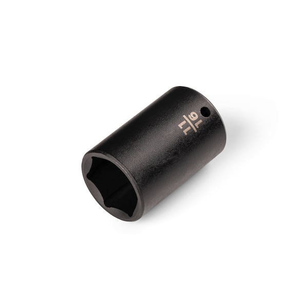 Tekton 1/4 Inch Drive x 11/16 Inch Semi-Deep 6-Point Impact Socket SID04017 - main