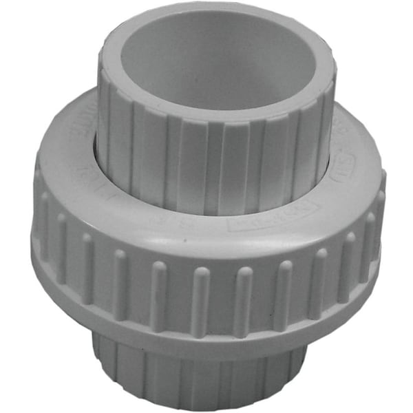Genova LASCO Pipe Union, 34 in, Slip, PVC, SCH 40 Schedule 457007 - main
