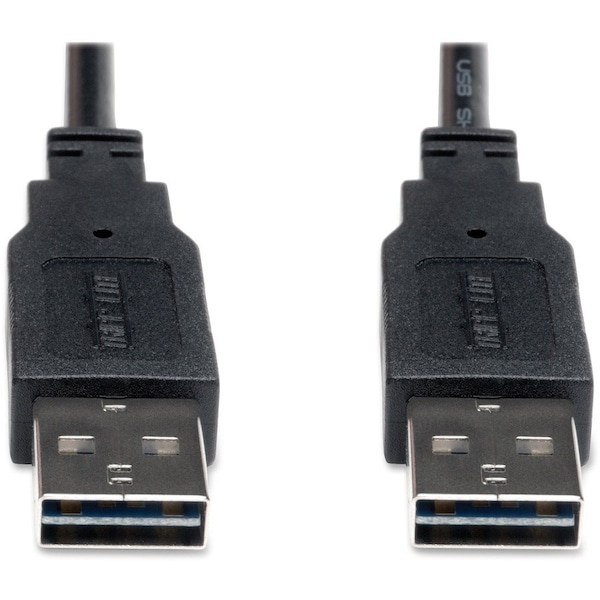 Tripp Lite Reversible USB Cable, Black, 6 ft. UR020-006 - main