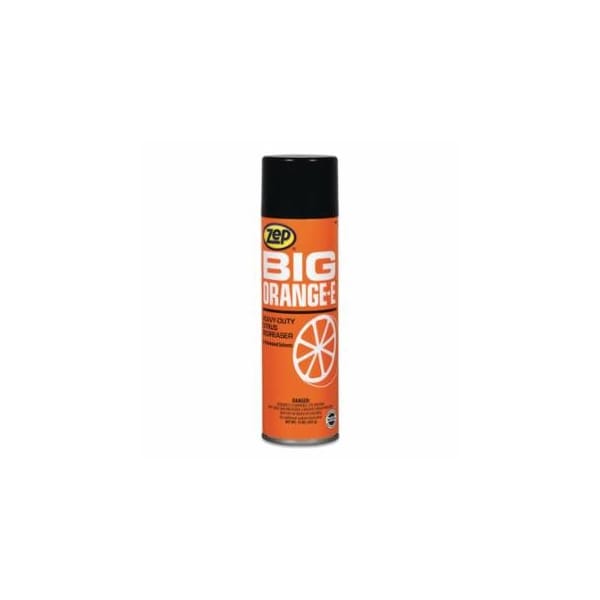 Zep BIG ORANGE-E, Industrial Degreaser, 22 oz, Aerosol Can, Orange, 12PK 019-18501 - main