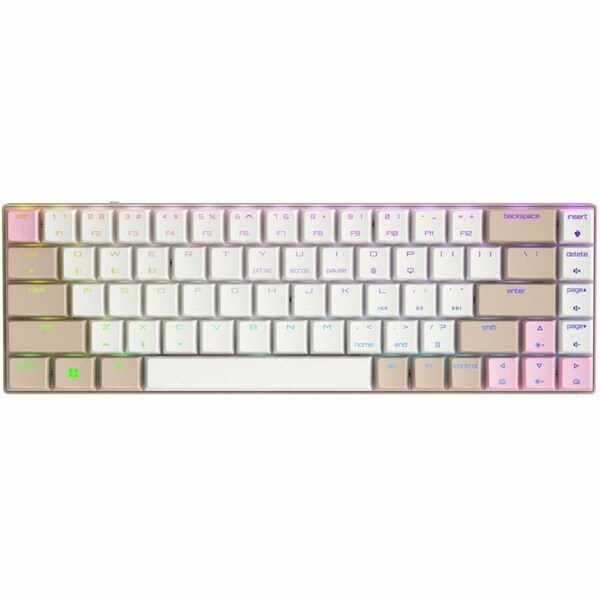 Cherry MX-LP 2.1, WIRELESS, Bluetooth, MX LOW PROFILE SPEED RGB SWITCH, Khaki, For Office and Gaming G80-3860LVAUS-17 - main
