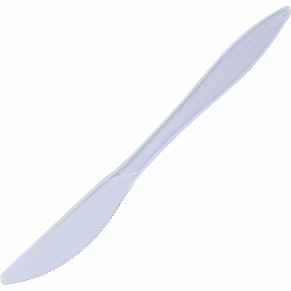 Genuine Joe Individually Wrapped Knife - White, 1000PK GJO20006 - main