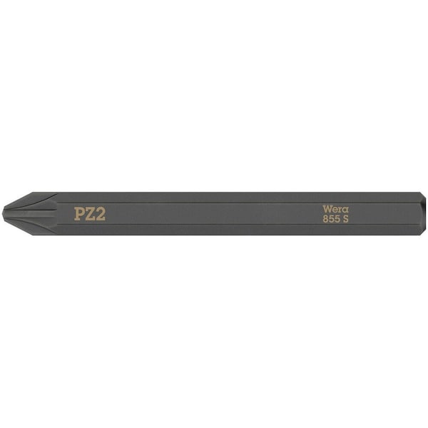 Wera 855 S Pozidriv bits for impact screwdrivers, PZ 3 x 70 mm 5018165001 - main