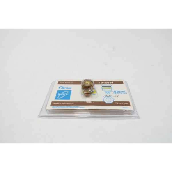Nordson SATURN NOZZLE RIGHT ANGLE 13MM HEX 1015814 - main