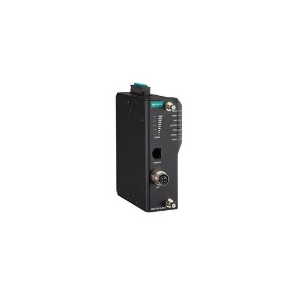 Moxa Railway 802.11ac AP/Client, US band, IP30, -40 to 75 DegC operating temper AWK-3251A-M12-RCC-US - main