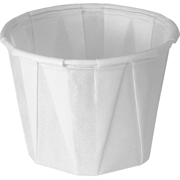 Dart Paper Portion Cups, 1 oz, White, PK5000 100-2050 - main