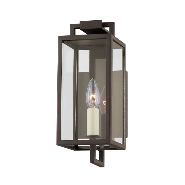 Troy Lighting Beckham 1 Light Exterior 12 In. Textured Bronze B6380-TBZ - main