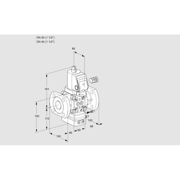 Honeywell Kromschroder VAG 240F/NWGRAE KS88011748 - main