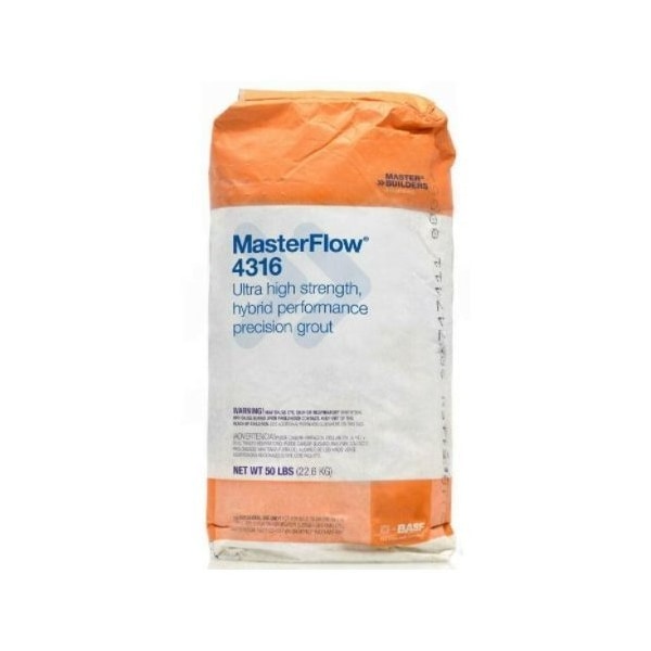 Sika SikaGrout-4316 Ultra High-Strength Hybrid Performance Precision Grout for Machinery 50LB Bag 810131 - main