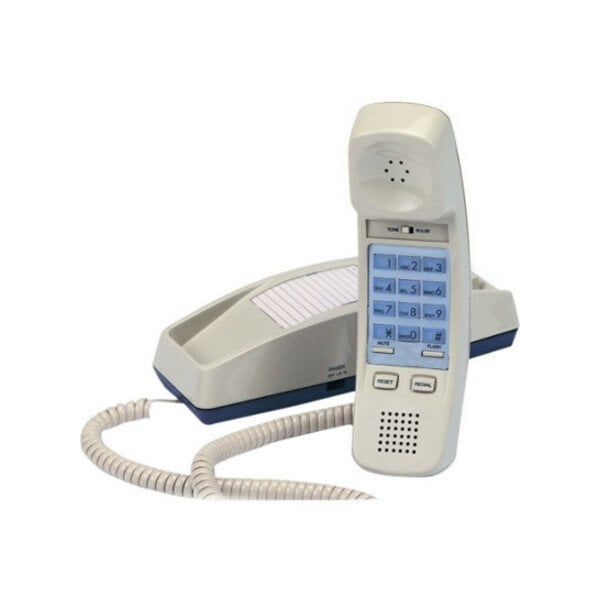 Cortelco Trendline 815047VOE21F Standard Phone - Red - 1 x Phone Line - Hearing Aid Compatible 8150RD - main