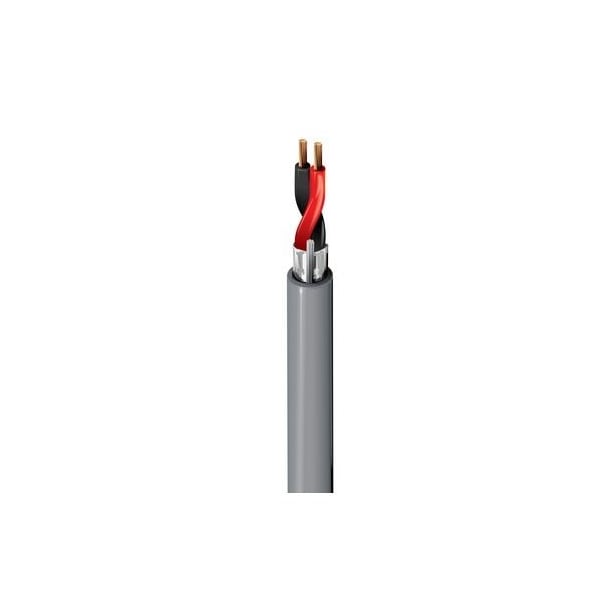 Belden Multiconductor Cable, 2C, 18Ag 7X26, Bc, Foil, Gray Pvc Jkt, R, 500PK 5300FE 008500 - main