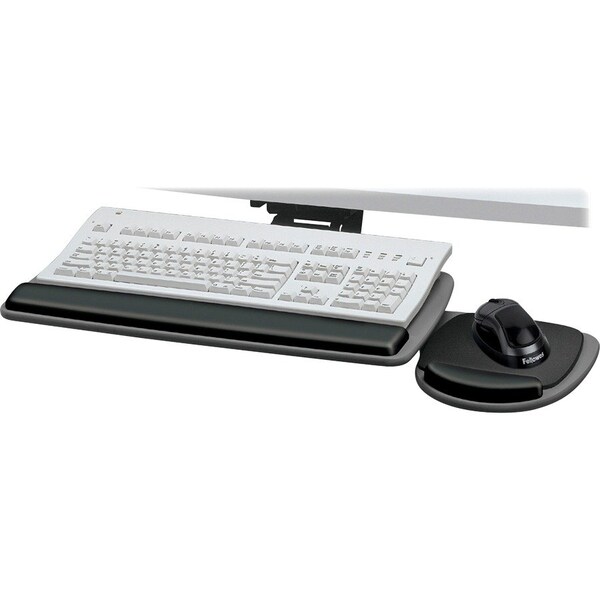 Fellowes Standard Keyboard Tray, Black FEL93841 - main