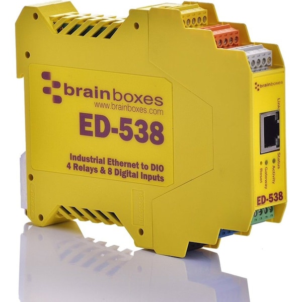 Brainboxes Ltd Ethernet To Digital Io Relay ED-538 - main