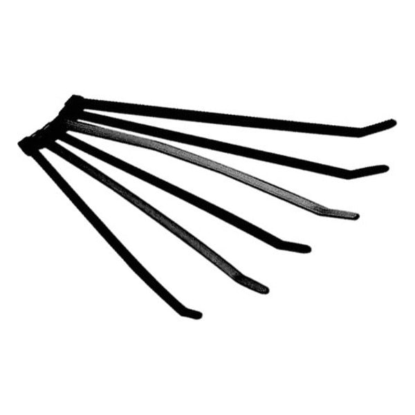 Nippon 6 in. Wire Ties, Black, 100PK CT6BUV - main