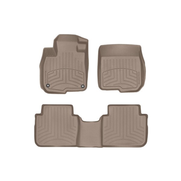Weathertech Tan, Front and Rear FloorLiner HP 451812-1-2IM - main