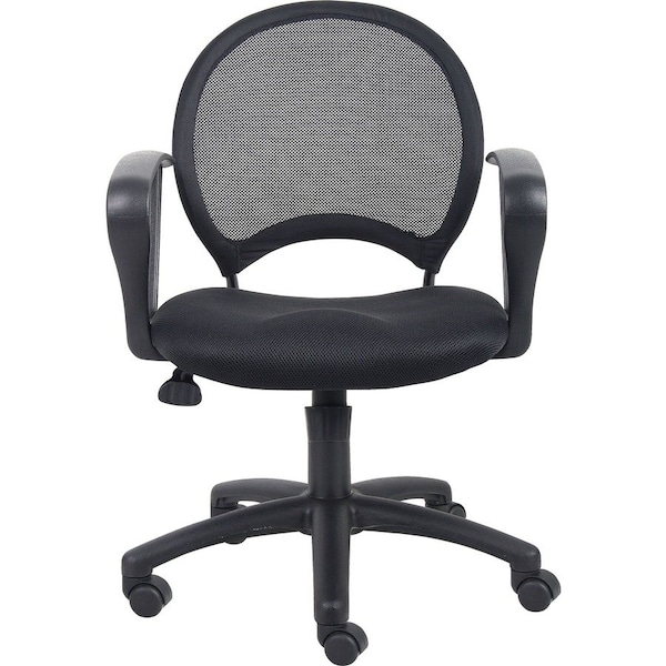 Boss Chair, 25 in W 25" L 38-1/2" H, Loop, Mesh Seat B6217 - main