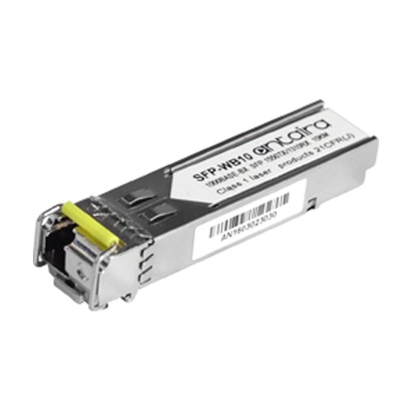 Antaira 1.25G Gigabit SFP Transceiver WDM-B, SM/LC/10KM/11.0dB/TX:1550nm RX:1310nm, SFP-WB10-T-TAA - main