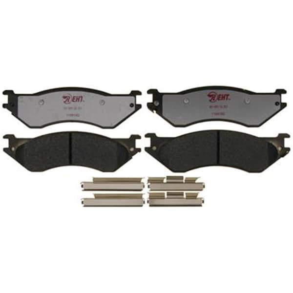 Rm Brakes EHT702H Ceramic Brake Pad Set With Hardware R53-EHT702H - main