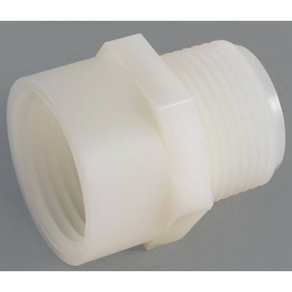 Anderson Metals Hose Adapter, 3/4 x 3/4 in, FGH x MPT, Nylon, For: Garden Hose 53784-1212 - main
