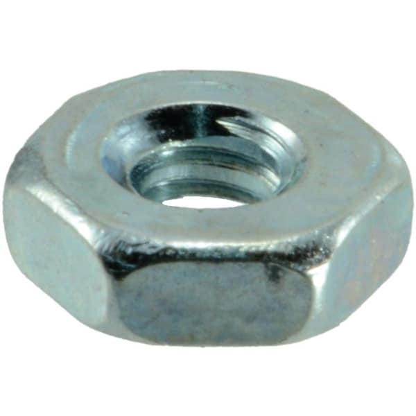 Midwest Fastener Hex Nut, #6-32, Zinc Plated 03748 - main