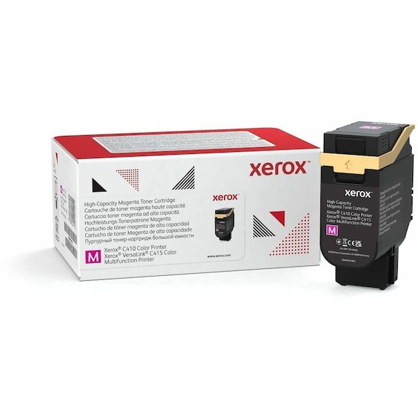 Xerox GENUINE MAGENTA HIGH CAPACITY TONER CARTRIDGE FOR THE C410 USE & RE 006R04687 - main