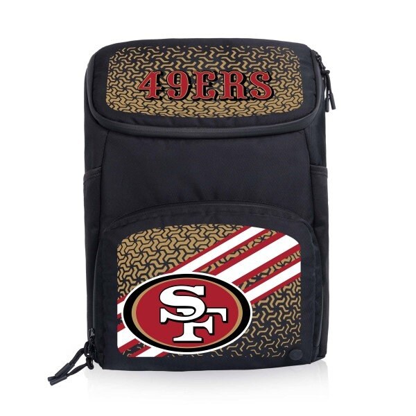 Picnic Time Family Of Brands NFL San Francisco 49ers - PTX 2.0 Tarana Recycled Backpack Cooler 633-02-179-274-2 - main