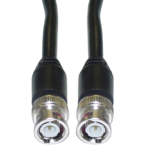 Cable Wholesale BNC RG59/U Coaxial Cable, Black, BNC Male, 50 foot 10X3-01150 - main