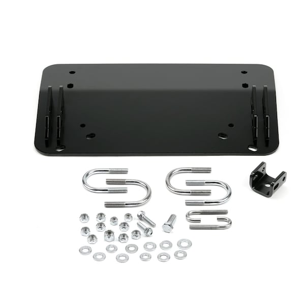 Warn Snow Plow Center Kit Black with Mounting Bracket and Hardware 86680 - main