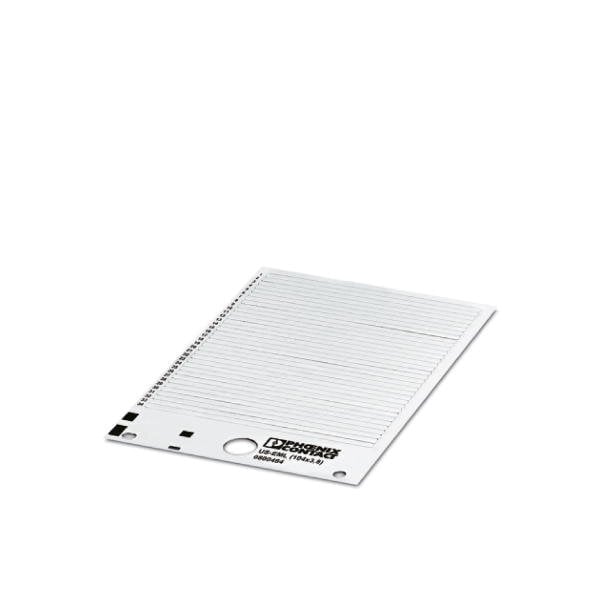 Phoenix Contact US-EML 104X3 8 Label Card white 0800464 - main