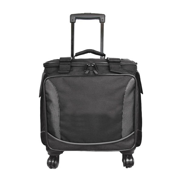 Sea Foam Co Buy Smart Depot 4 Wheel Spinner Wine Bottle Limo - Black G7353 Black - main
