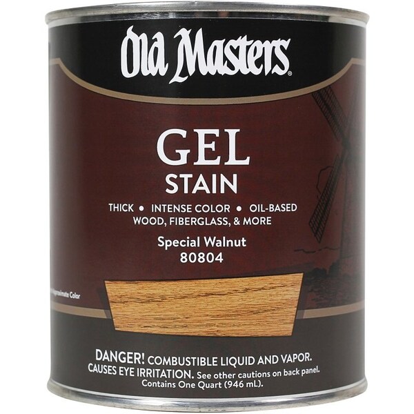 Old Masters GEL STAIN SPECL WLNT 1QT 80804 - main