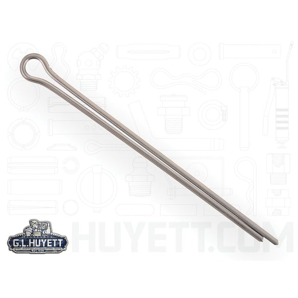 Huyett Cotter Pin, 316 Stainless Steel, 0.125 in Dia x 2.500 in Effective Length CPS16-125-2500 - main