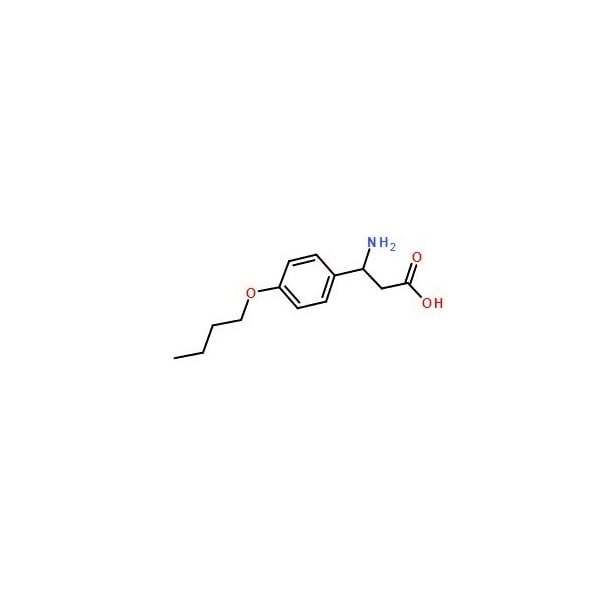 Ak Scientific 3-Amino-3-(4-butoxyphenyl)propanoic acid (5g), CAS 405294-73-7 2748AE-5g - main