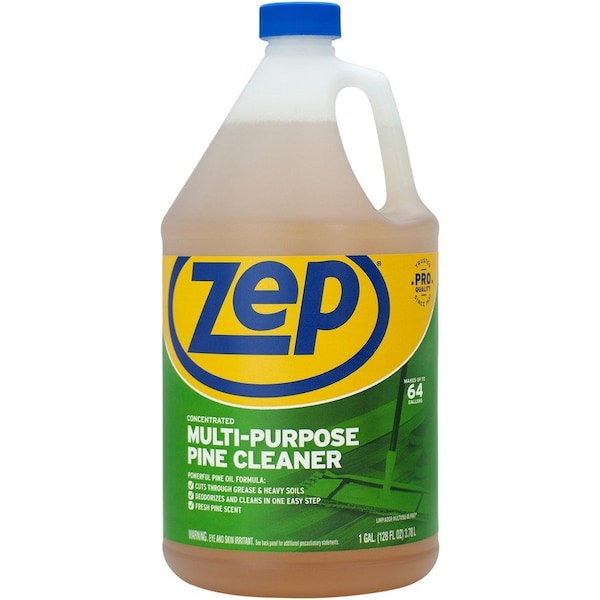 Zep Commercial Pine Scent Concentrated Multi-Surface Cleaner Liquid 128 oz ZUMPP128 - main