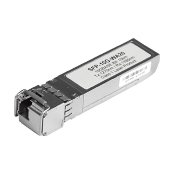 Antaira 10G SFP+ Transceiver, WDM-A, Single-Mode 20km / LC / TX: 1270nm RX: 1330n SFP-10G-WA20-TAA - main