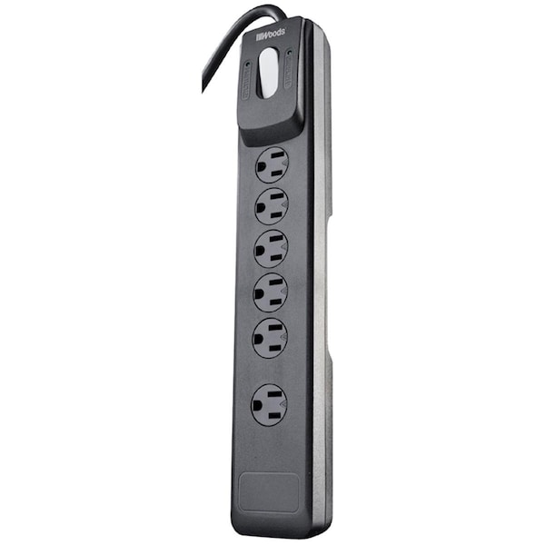 Southwire 4 ft. 1440J 6Outlet Surge Protector 7226053 - main