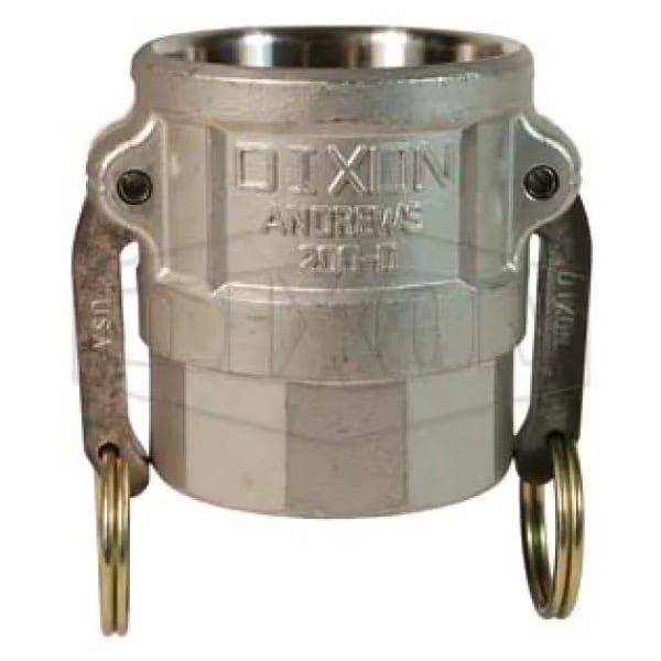 Dixon Type D Cam and Groove Coupler, 3 in Nominal, Female Coupler x FNPT End Style, 316 SS, Domestic 300-D-SS - main