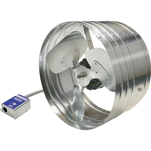 Ll Building Products Master Flow Power Attic Vent 120 V 696 sq-in Net Free Ventilating Area 1450 cfm Air Galvanized Steel EGV5 - main