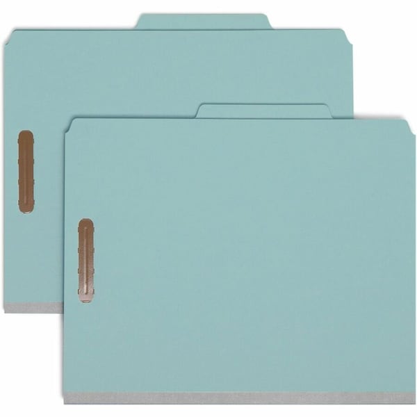 Smead Folder, Classf, Ltr, 1 Div, Be, PK10 13721 - main