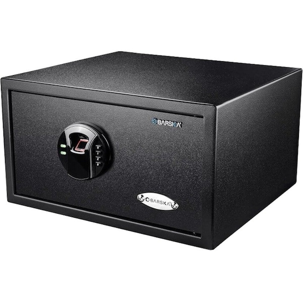 Barska Security Safe, with Biometric Keypad 25 lb, 0.99 cu ft, Steel AX12840 - main