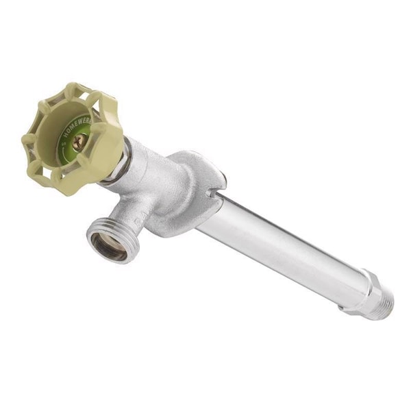Homewerks 1/2 in. MIP X 3/4 in. MHT Brass Frost-Proof Sillcock VFCNASC15 - main