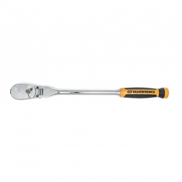 Hot House Designs 0.5 in. Drive 90 Tooth Dual Material Flex Head Teardrop Ratchet 17 in. HO3593757 - main