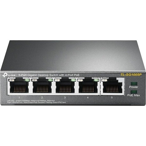 Tp-Link TL-SG1005P - 5-Port Gigabit PoE Switch TL-SG1005P - main