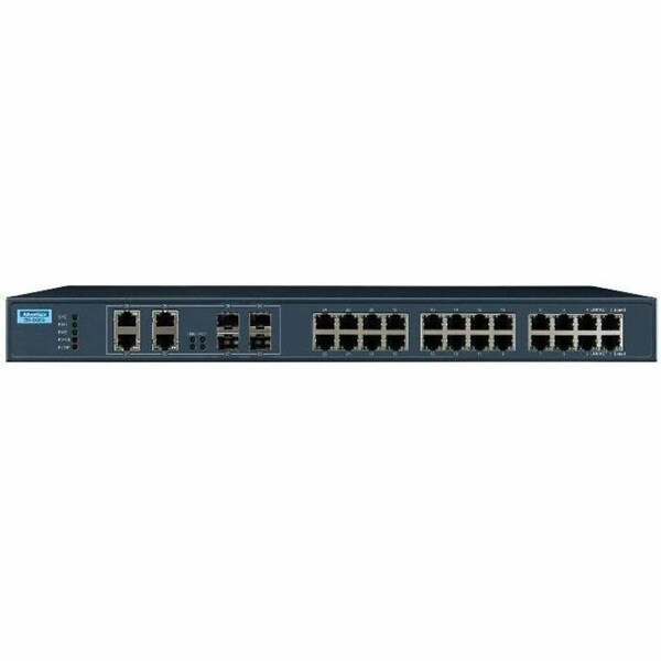 Advantech 24GE+4G Combo Port Unmanaged Switch w/ Wide Temp EKI-2428G-4CI-BE - main