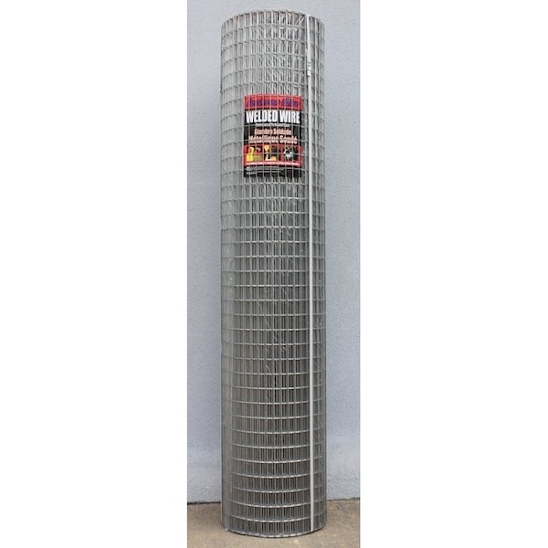 Jackson Wire 10 04 41 14 Welded Wire Fence, 100 ft L, 72 in H, 1 x 2 in Mesh, 14 Gauge, Galvanized 10044114 - main