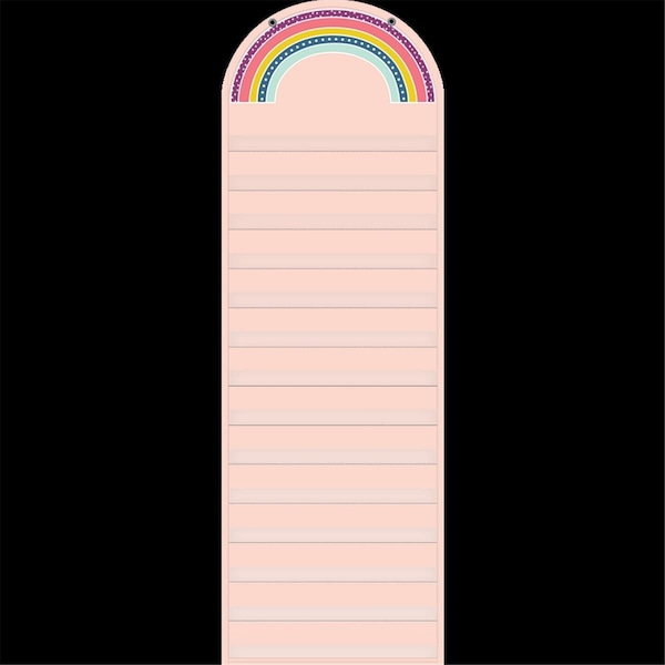 Tosafos Rainbow Pocket Chart - 14 Piece TO3747055 - main