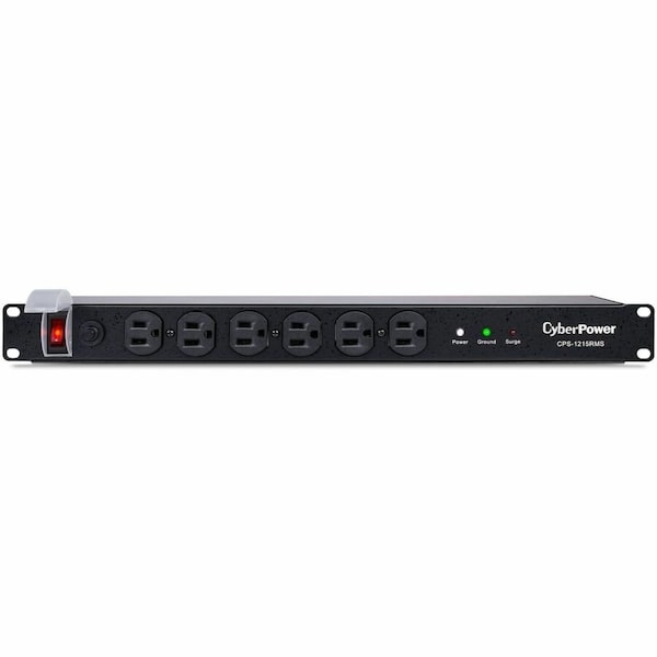 Cyberpower Rackbar 12-Outlet Surge Protector 1800J CPS1215RMS - main