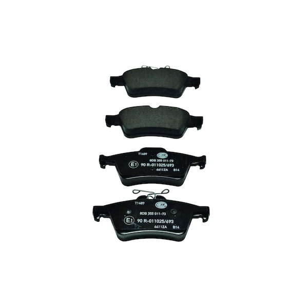 Hella Brake Pad Set, disc brake 355011731 - main