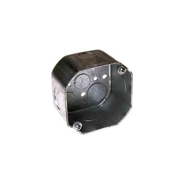 Hubbell-Raco Electrical Box, 21.5 cu in, Ceiling Box Type, 2 Gangs, Steel 167 - main